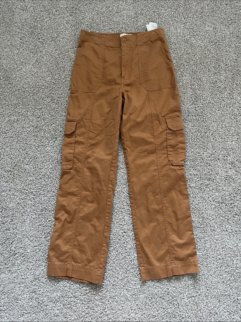 Abercrombie & Fitch Brown Cargo Utility Pants Size 4/27